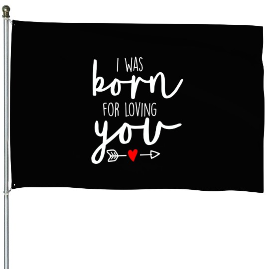 Bride Born For Loving You Bride To Be Engagement House Flags