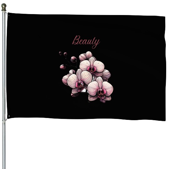 Orchid Elegance: A Symbol of Timeless Beauty House Flags