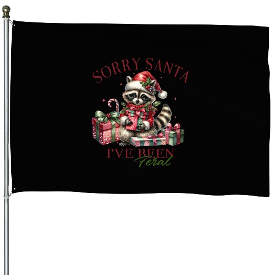 Cute Christmas, Christmas Animal House Flags