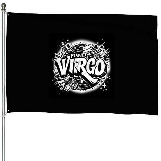 Cosmic Street: Virgo House Flags