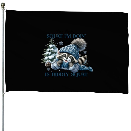 Merry Christmas, Christmas Vintage House Flags