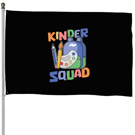 Elementary Teacher Squad House Flags