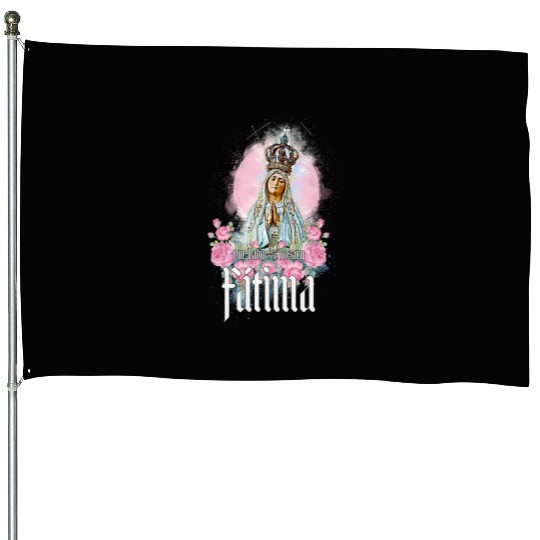 Our Lady of the Rosary of Fátima - Portugal House Flags