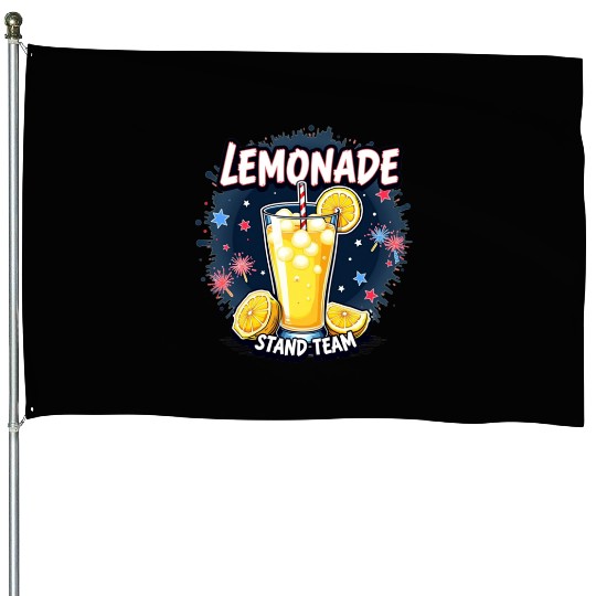 Lemonade stand team House Flags
