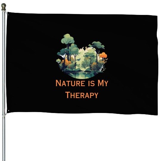Nature's Playground House Flags