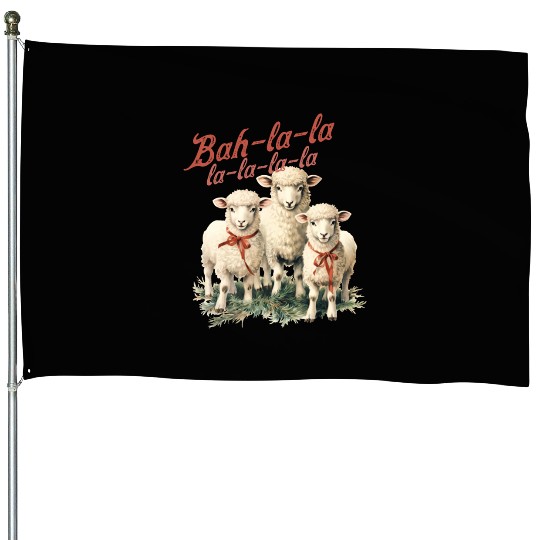 Christmas Farm, Merry Christmas House Flags