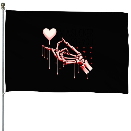 Valentines Day, Valentine Retro House Flags