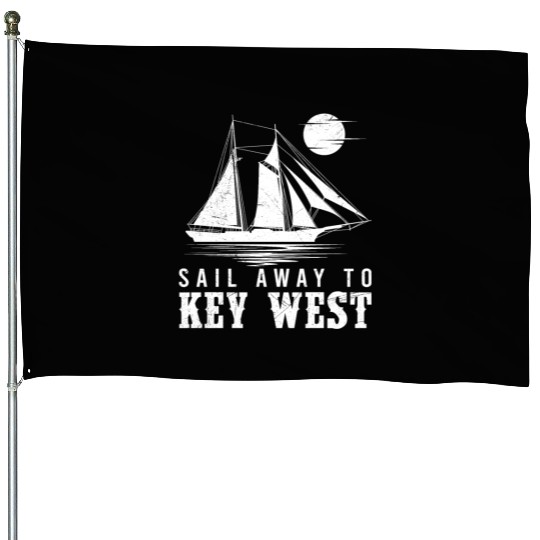 Florida SAIL AWAY TO KEY-WEST Florida Keys House Flags