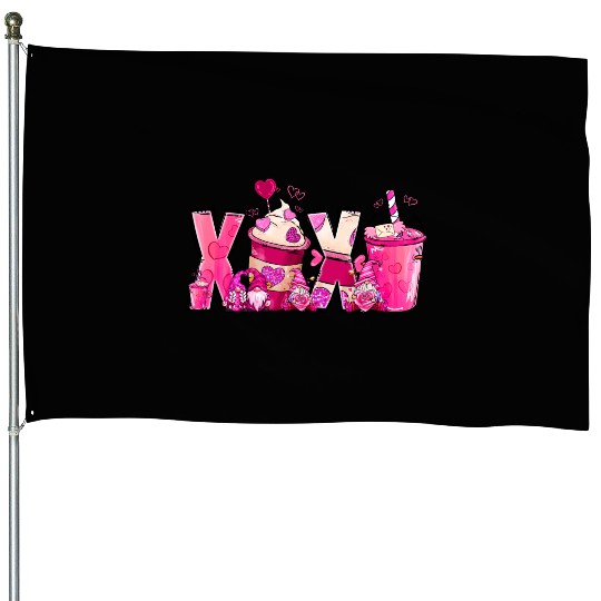 Xoxo Valentines House Flags