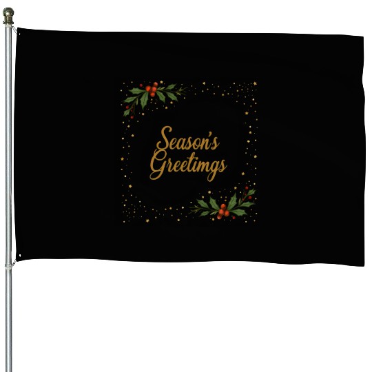 season's greetings House Flags