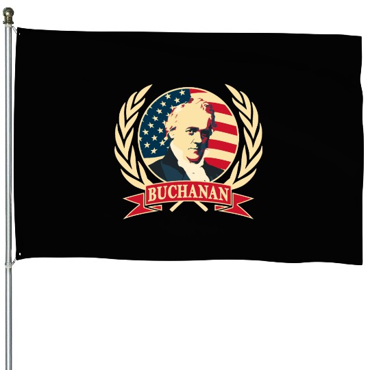 President James Buchanan House Flags