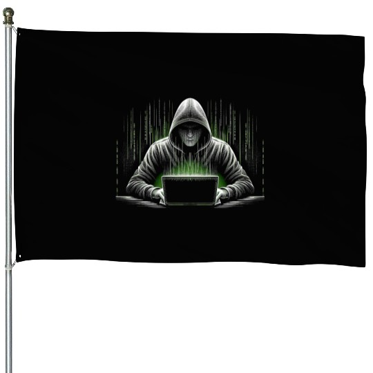 Hacker Programmer Computer Science House Flags