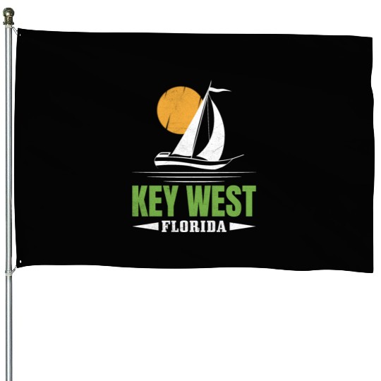 KEY-WEST FLORDIA Sailing West Keys Sailing Outfit House Flags