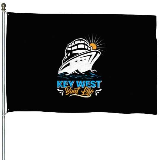 KEY-WEST BOAT LIFE Sailing Florida Keys West Keys House Flags