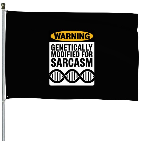Sarcastic Genealogy DNA Test Genetics Biologist House Flags