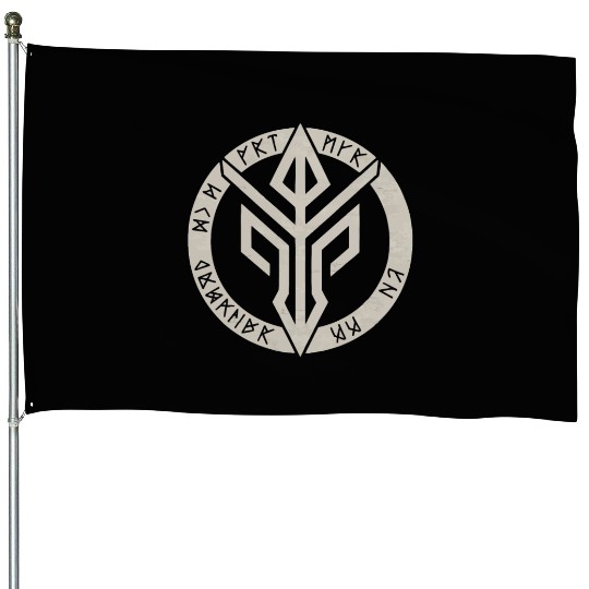Asatru Valhalla Scandinavian Pride Norsemen Viking House Flags