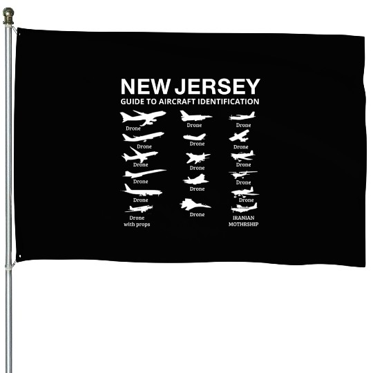 New Jersey Guide to Aircraft Identification Funny House Flags
