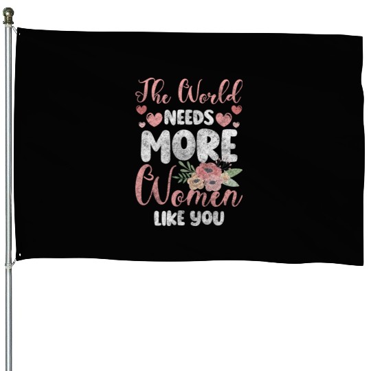 Women's Day Power Frida Kahlo House Flags