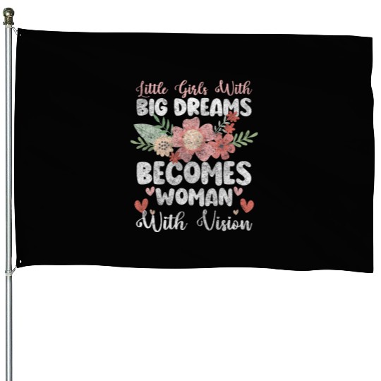 Women's Day Power Feminism Frida Kahlo House Flags
