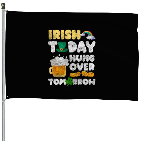 Irish Vacation Ready Tourism Alcohol House Flags