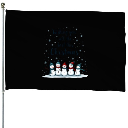 Wishing you all the best this christmas House Flags