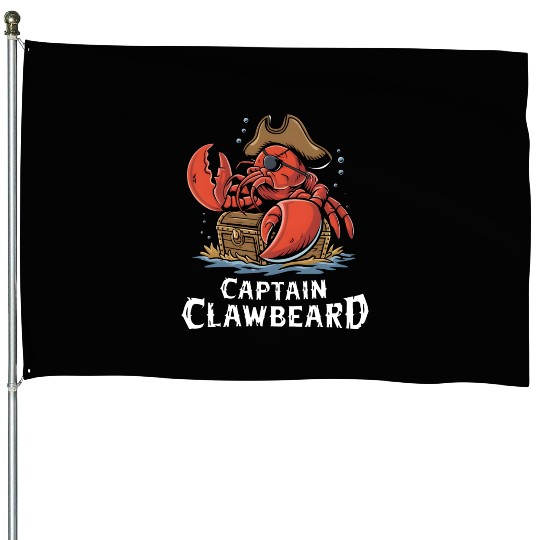 Pirate Lobster House Flags