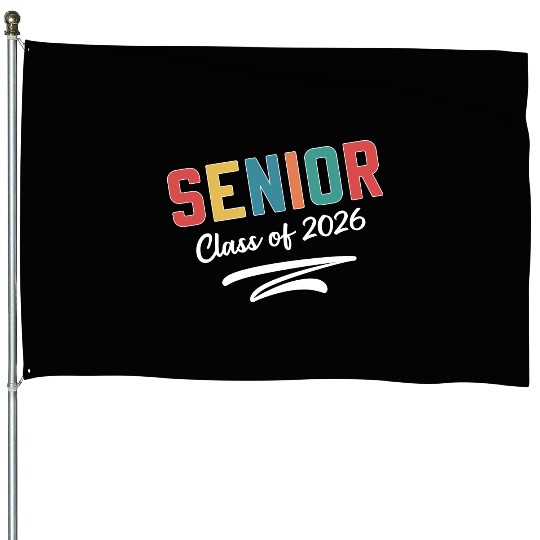 Senior Class of 2026 Graduation Senior House Flags
