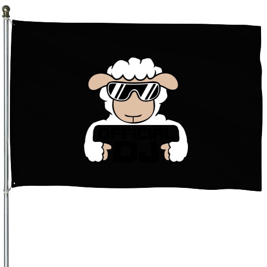 Sheep Official Dj Sunglasses Party Lamb Music Cool House Flags