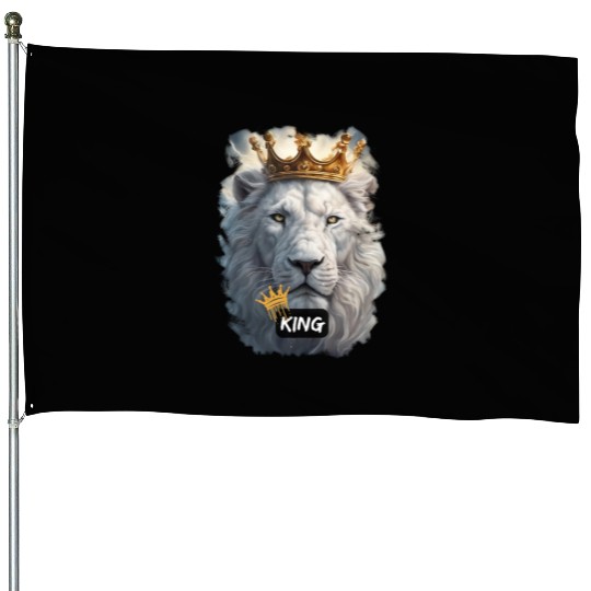lion of judah king House Flags