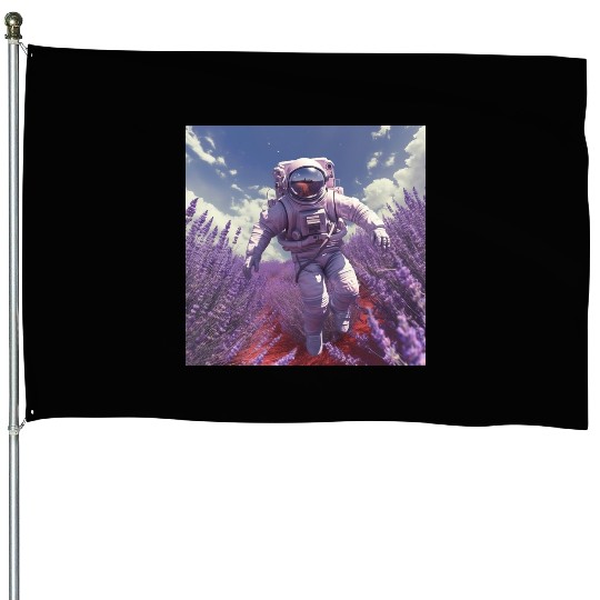 post nuclear lavender farmer House Flags