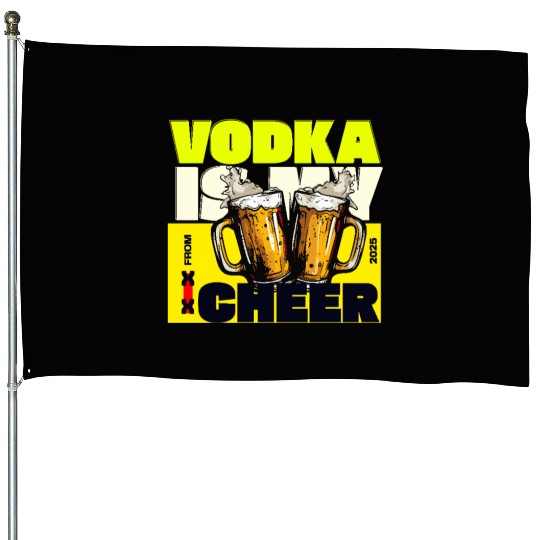 v is for vodka valentines CHEERS XX House Flags