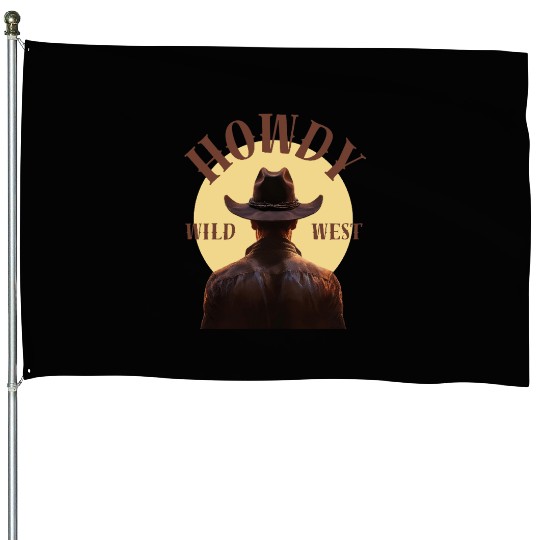 HOWDY House Flags