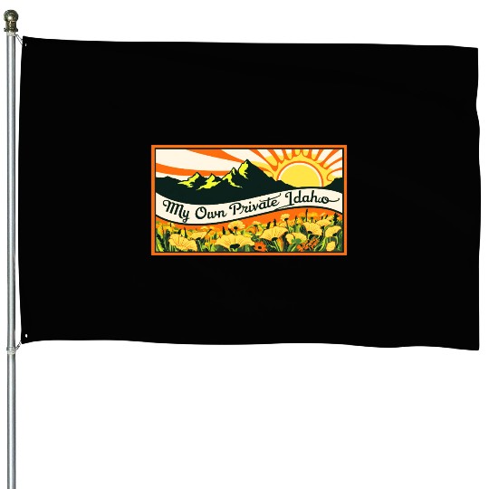 Private Idaho House Flags