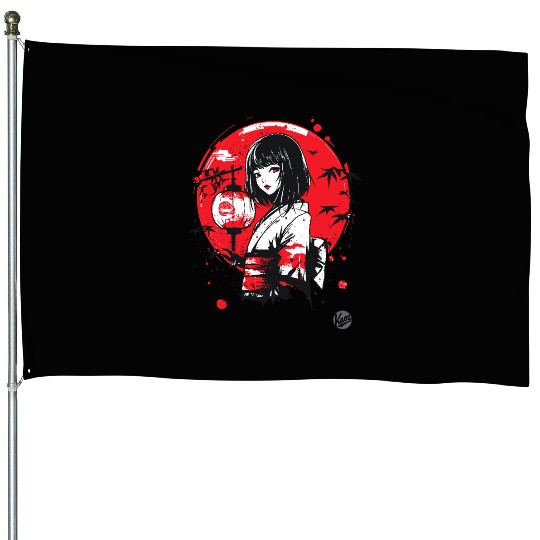 Japan Kimono – Geisha Times House Flags