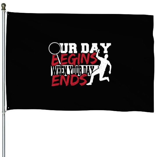 Forensic Investigation Criminal Crime Scene House Flags