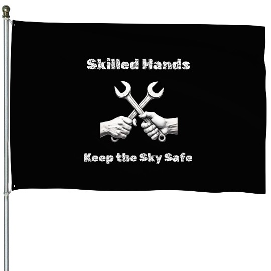Aircraft Mechanic & Engineer – Repair Crew House Flags