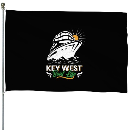 KEY-WEST BOAT LIFE Sailing Florida Keys West Keys House Flags