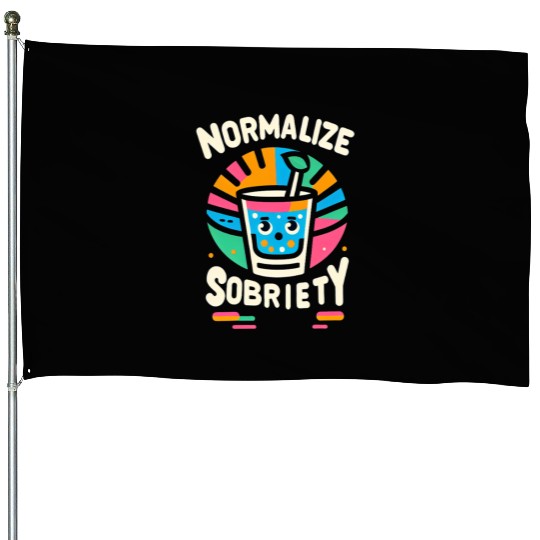 Normalize Sobriety 9 House Flags