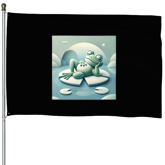 Frog House Flags