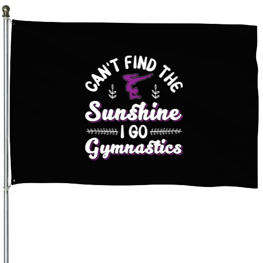 Gymnastics Gym Fitness Sports Training House Flags