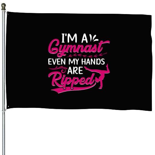 Gymnastics Gym Fitness Sports Training House Flags