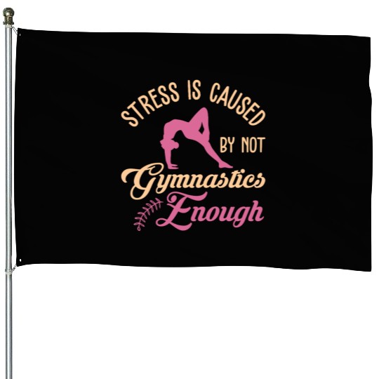 Gymnastics Gym Fitness Sports Training House Flags
