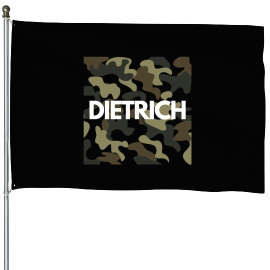 Dietrich Name House Flags Men Good Quality Camouflage