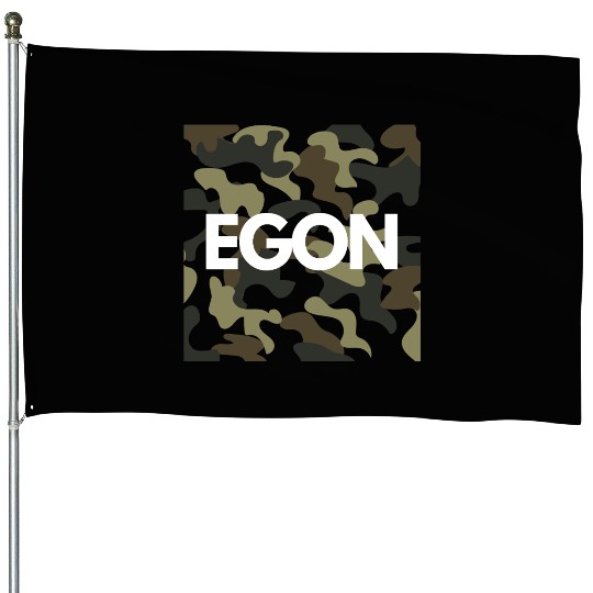 Egon Name House Flags Men Good Quality Camouflage