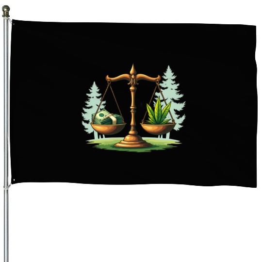 Eco Balance – Nature & Economy in Harmony House Flags