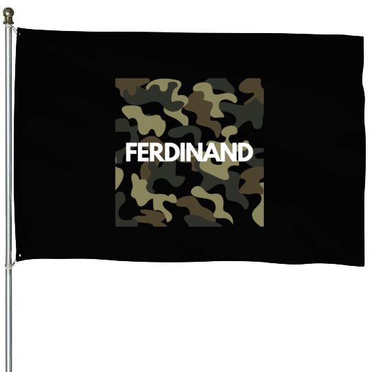 Ferdinand Name House Flags Men Good Quality Camouflage