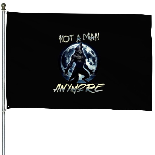 Werewolf House Flags