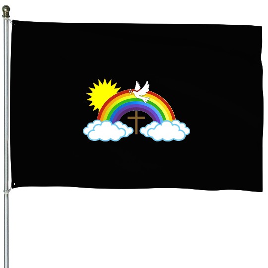 You're the Blessed! (no text) House Flags