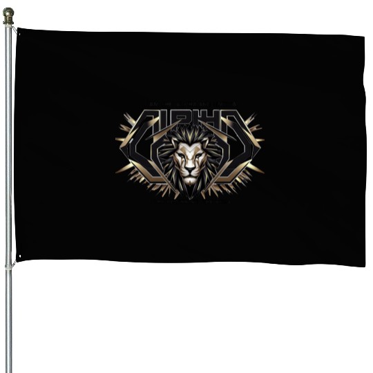 The Eternal King: Alpha & Omega House Flags