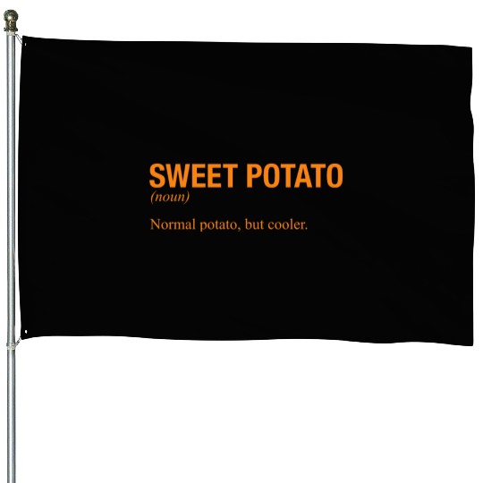SWEET POTATO House Flags